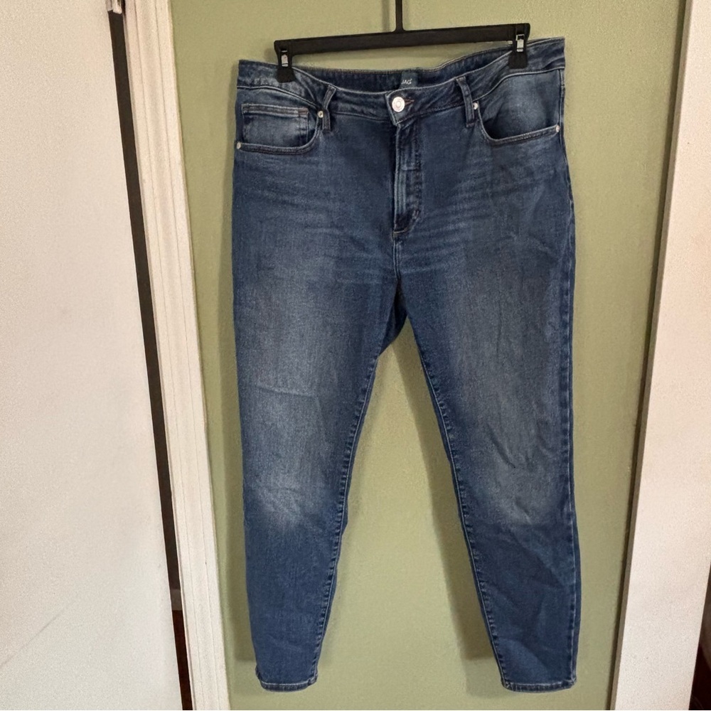 Jag Jeans Women's Slim Skinny Dark Blue Denim